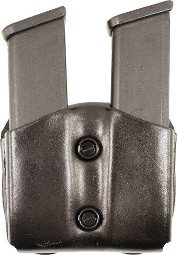 DeSantis Gunhide Double MAG Pouch OWB Lthr GLOCK 17/19/22/23 Black