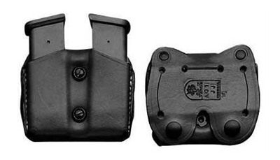DeSantis Gunhide Double Magazine Pouch for Colt Gov't 45 Black Ambi