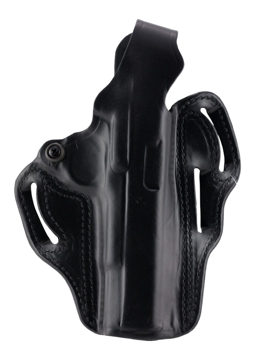 Desantis Gunhide 001BAB2Z0 Thumb Break Scabbard OWB Black Leather Belt Slid