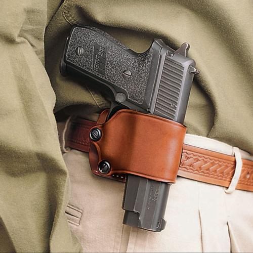 Desantis Leather Goods 023 Yaqui Slide Holster for Most Double Action Autos