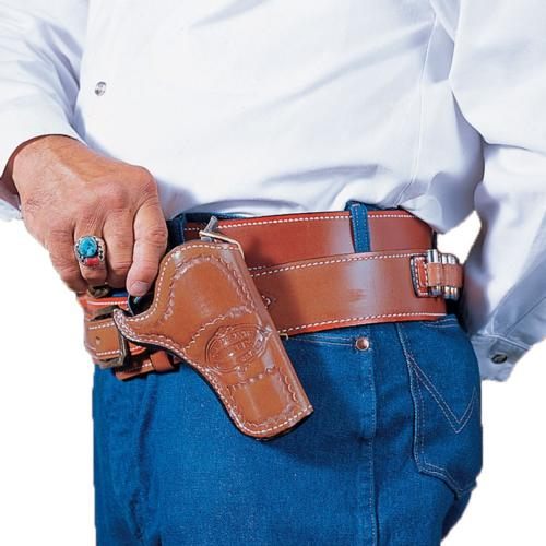 Desantis Leather Goods Doc Holliday Cross Draw Holster for Colt SAA 3.5in T