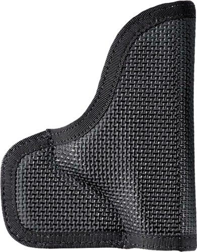 DeSantis Gunhide N38BJR8Z0 Nemesis Pocket Black Rubberized Fabric Fits Kahr view 2
