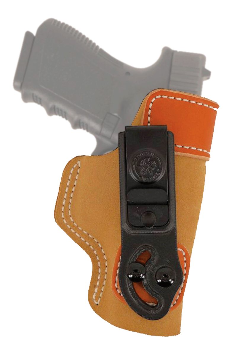 DeSantis Gunhide 106NAR7Z0 Sof-Tuck IWB Tan Leather/Suede Belt Clip Fits Co
