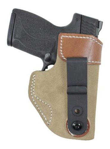 Desantis Leather Goods Sof-Tuck Holster for Walther PPK Natural Suede RH