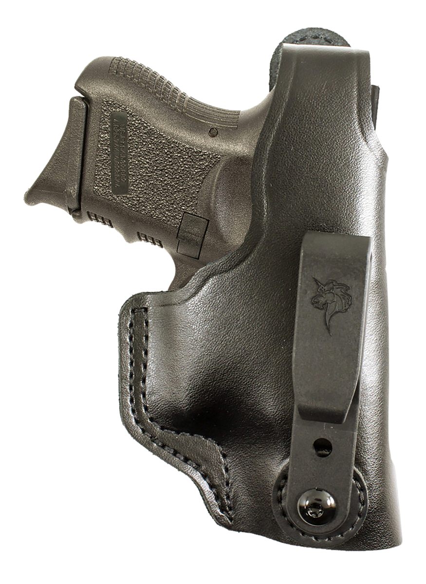 Desantis Gunhide 033BAE1Z0 Dual Carry II IWB/OWB Black Leather Belt Clip Co