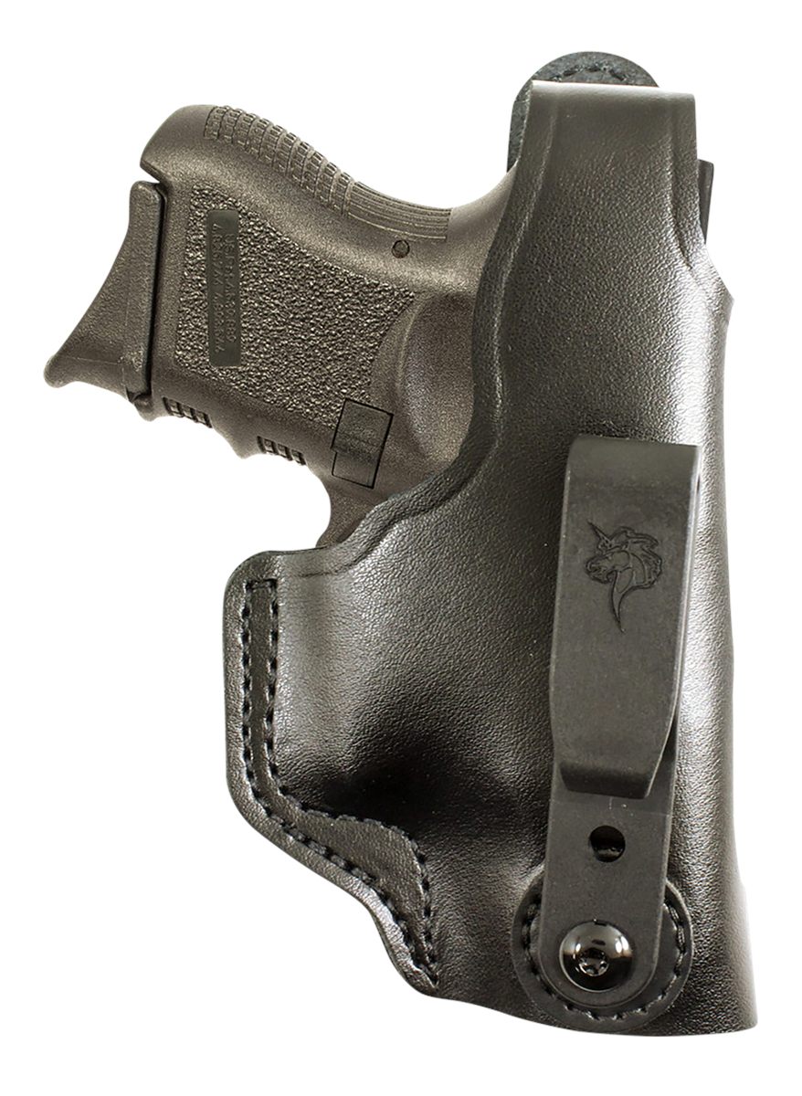 DeSantis Gunhide 033BAX7Z0 Dual Carry II IWB/OWB Black Leather Belt Clip Fi