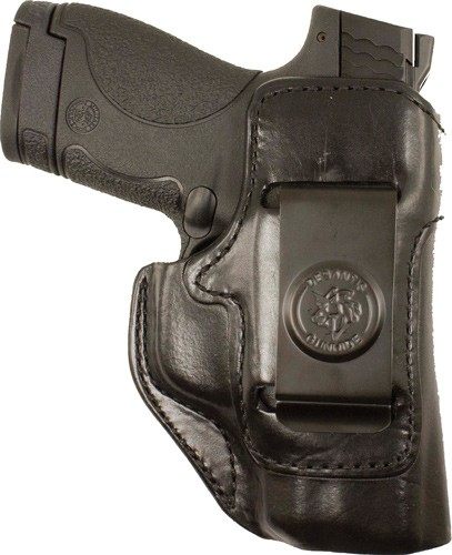 Desantis Gunhide 127BAB6Z0 Inside Heat IWB Black Leather Belt Clip Fits Glo view 2