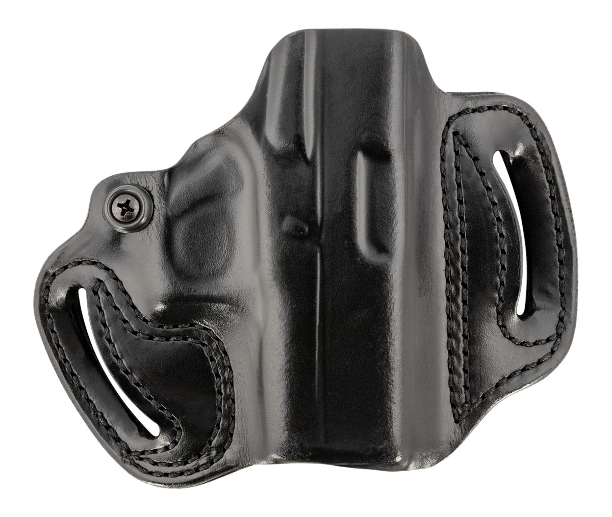 Desantis Gunhide 086BA8BZ0 Mini Slide OWB Black Leather Belt Fits Glock 43/