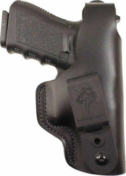 DESANTIS DUAL CARRY II HOLSTER IWB/OWB RH LTHR GLK 4343X BLK