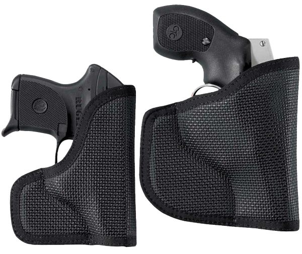 Desantis Gunhide N38BJ8BZ0 Nemesis Pocket Black Rubberized Fabric Fits Gloc