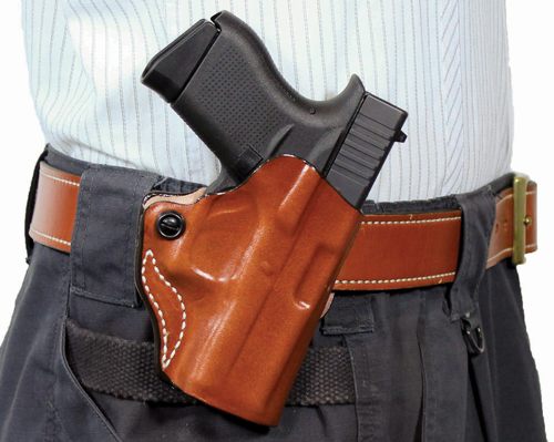 Desantis Leather Goods Style 019 Mini Scabbard Kimber Micro Carry 9mm Luger