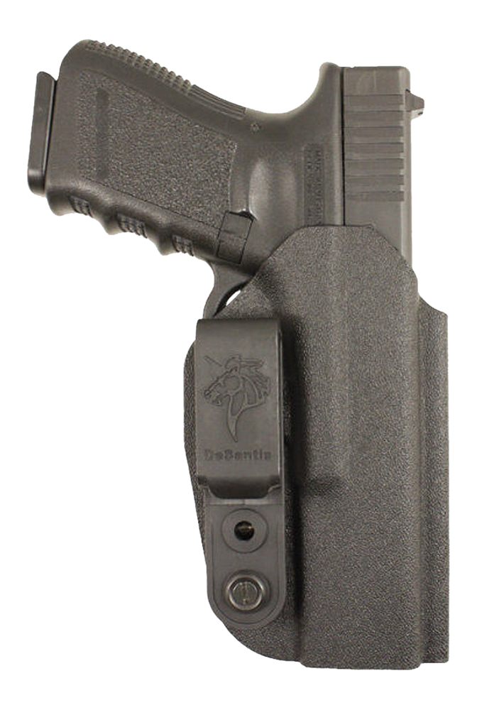 DeSantis Gunhide 137KJM9Z0 Slim-Tuk IWB Black Kydex Belt Clip Fits S W M P view 3