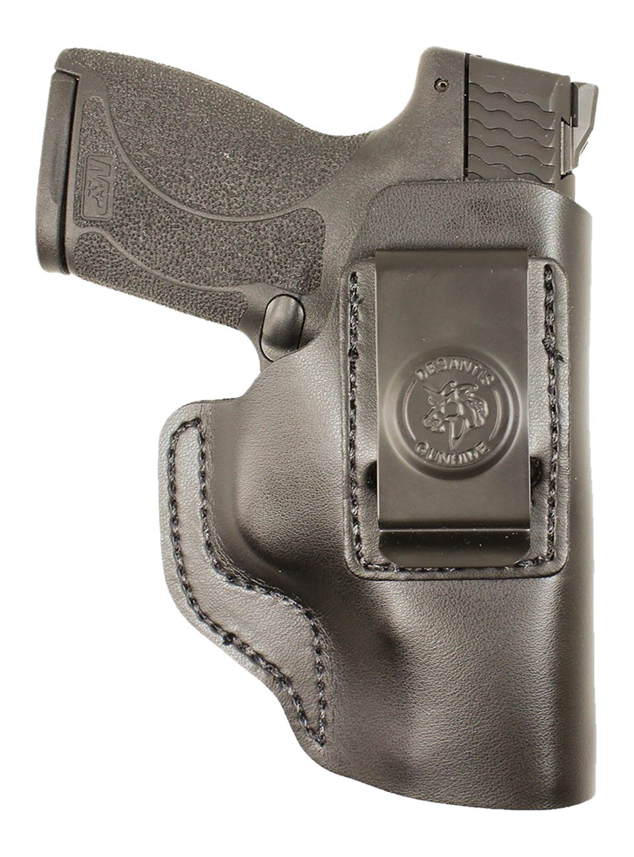 DeSantis Gunhide 031BA5EZ0 Insider IWB Black Leather Belt Clip Fits S W M P