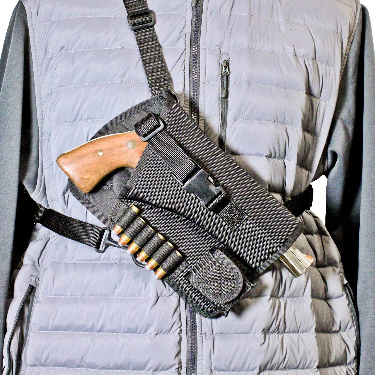 Desantis Gunhide M72BALRZ0 Yukon Hunting Rig Shoulder Nylon Fits Ruger GP10