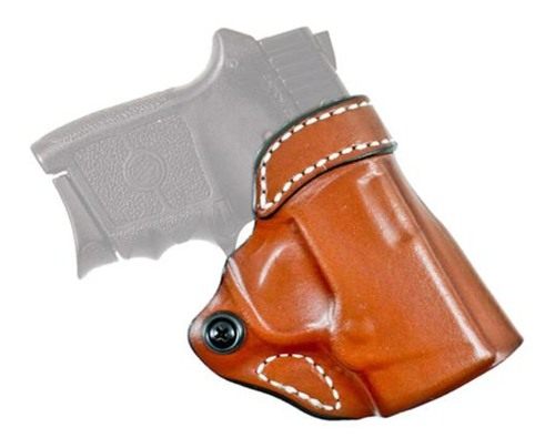 Desantis Leather Goods 155 Criss-Cross Holster for Sig Sauer P938 Tan RH