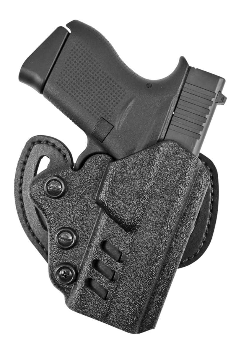 Desantis Gunhide 042KA8BZ0 Facilitator OWB Black Kydex Belt Slide Fits Gloc