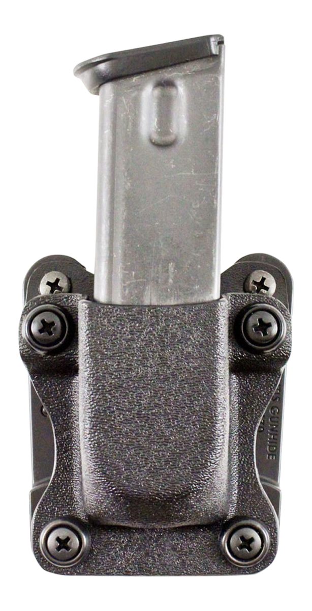 Desantis Gunhide A86KJKKZ0 Quantico Single Mag Pouch OWB Black Kydex, Belt