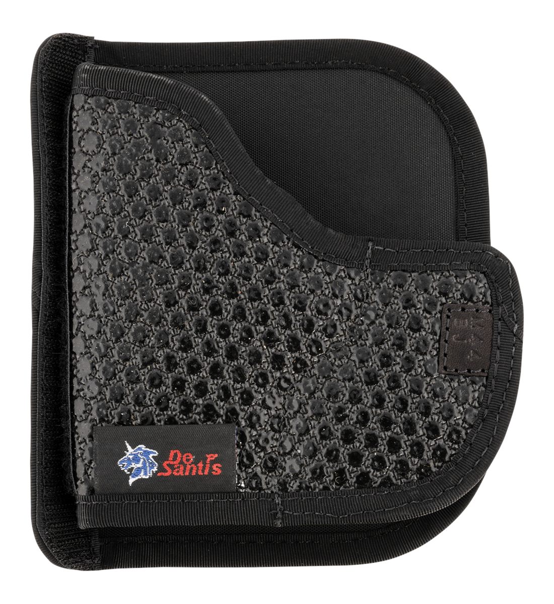Desantis Gunhide M44BJ8JZ0 Super Fly Black Rubberized Fabric Pocket Fits Si