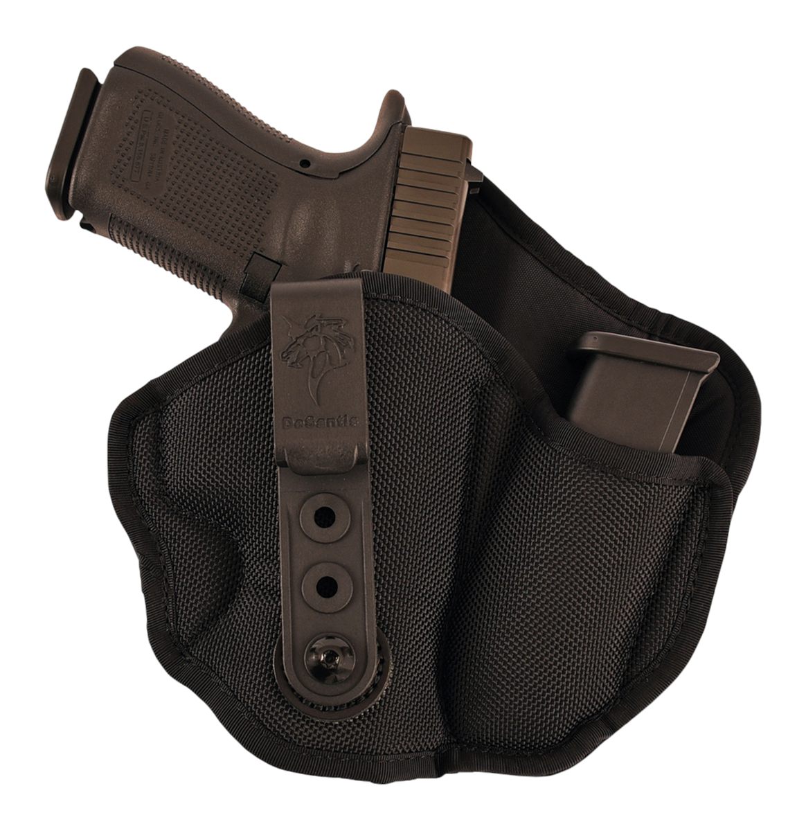 Desantis Gunhide M89BAD6Z0 Inner Piece 2.0 Aiwb Black Ballistic Nylon Belt