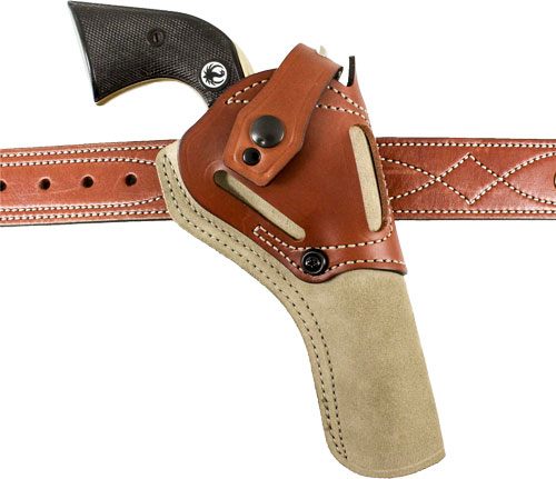 DeSantis Gunhide 189NJ9QZ0 Wild Hog OWB Natural Leather Belt Fits Heritage view 2