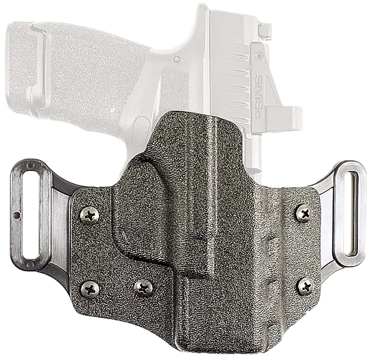 Desantis Gunhide 195KA8JZ0 Veiled Partner OWB Black Kydex Fits Sig Sauer P3