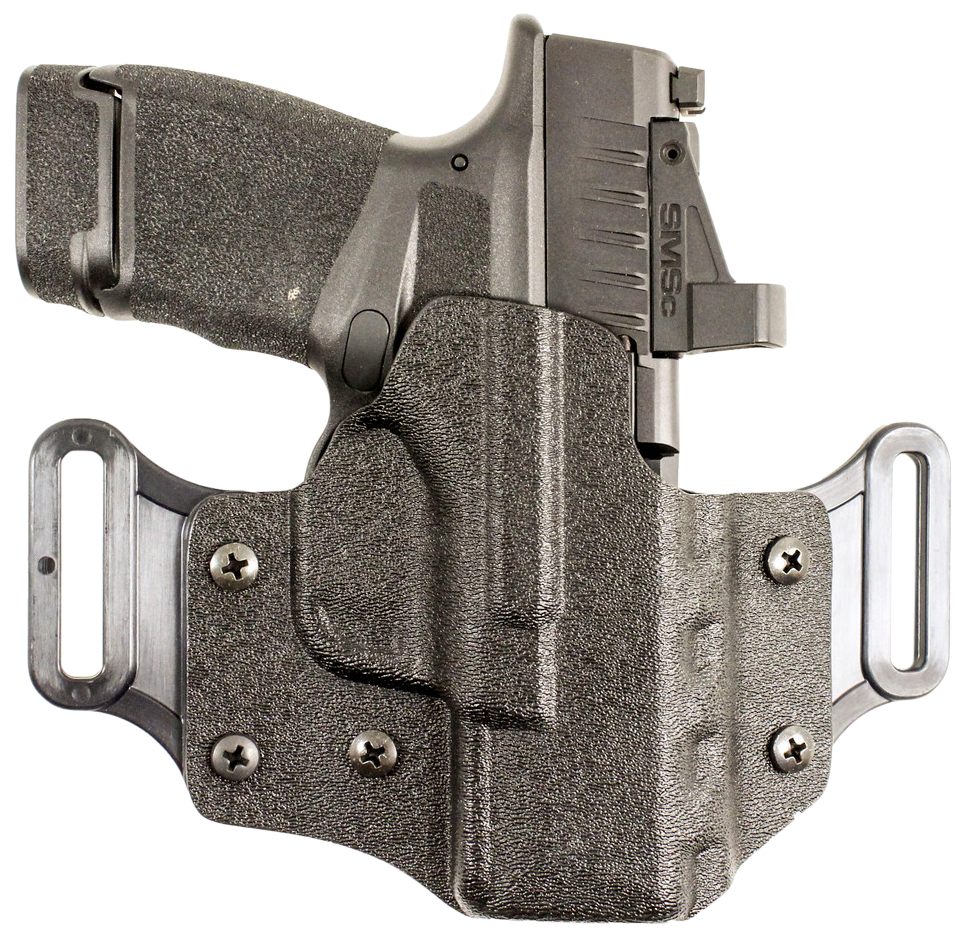 Desantis Gunhide 195KA8WZ0 Veiled Partner OWB Black Kydex Belt Slide Fits S