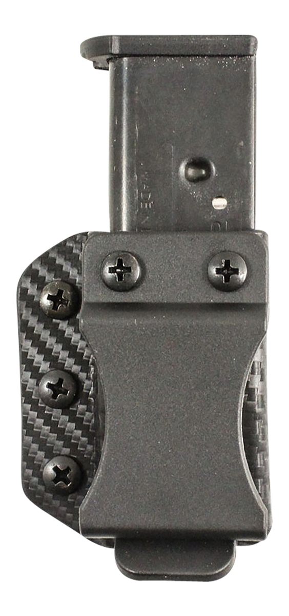 DeSantis Gunhide A100KJJJZ Persuader Mag Pouch Double Stack IWB/OWB Black K