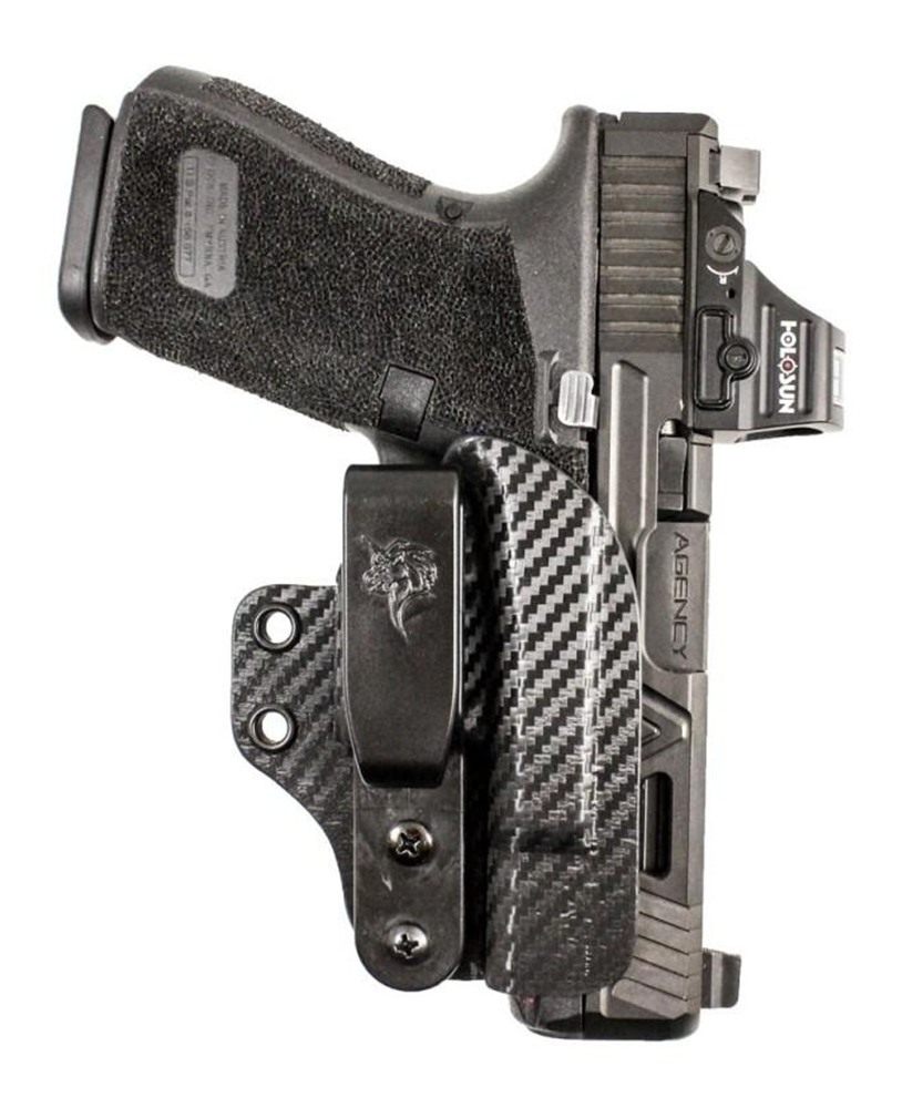 Desantis Leather Goods Lifeguard IWB Holster for Glock 17 Black Ambi view 2