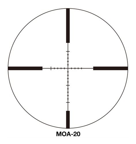 Sightron Scope 4-12X40 AO G2 MOA-20 Matte