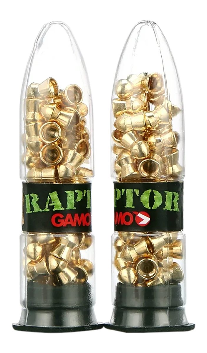 Gamo USA 632264454 Raptor PBA 177 Non Lead Alloy Semi Pointed 100/Pkg
