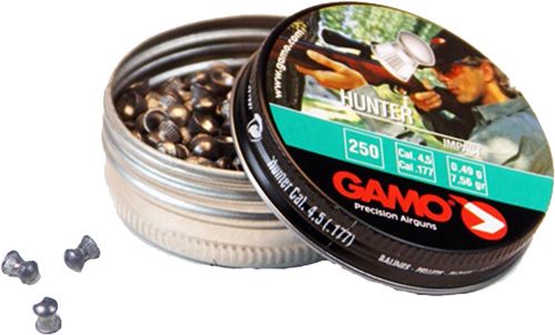 Gamo .177 Hunter Pellets 7.56 Grains 250PK TIN