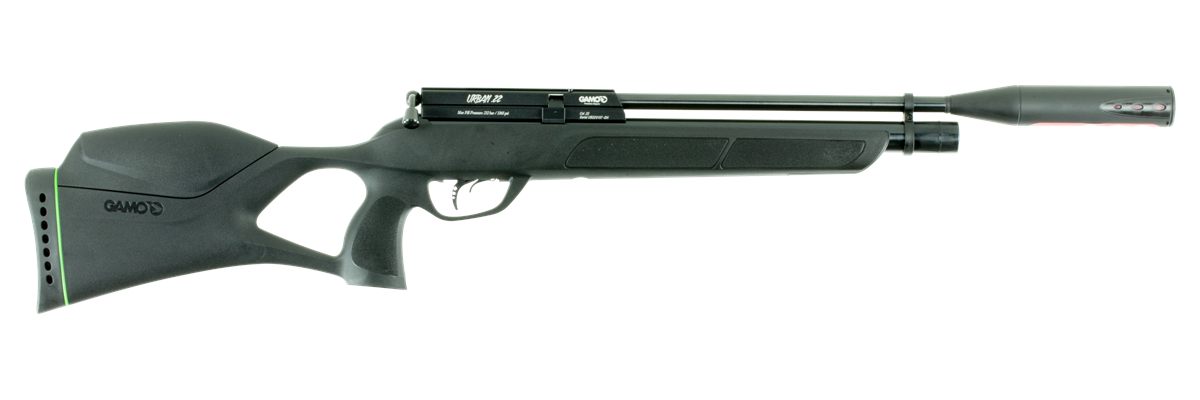 Gamo 600054 Urban PCP 22 10+1 Shot Rifled Steel Hammer Forged Barrel w/Whis