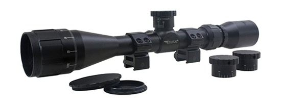 BSA Optics Sweet 6.5 Creedmoor 4.5X-18X, 40mm AO, Weaver Rings, Black, one view 3