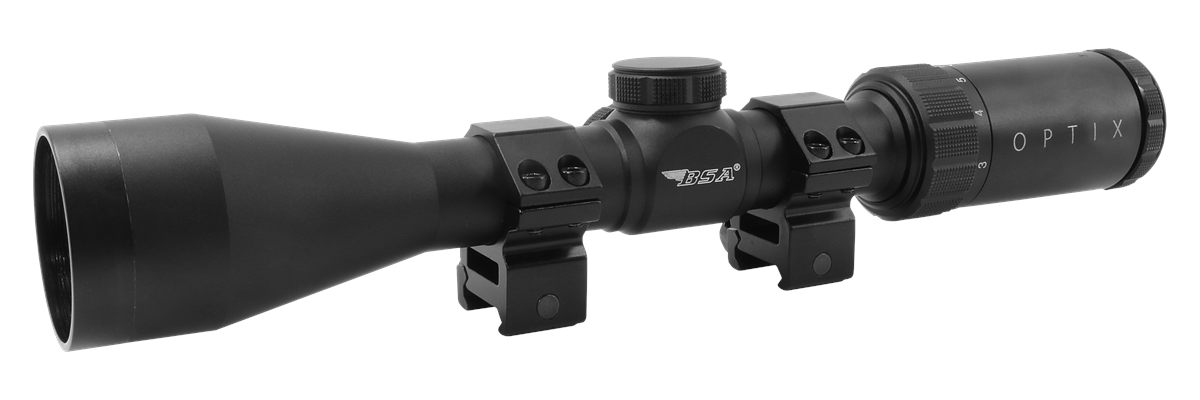 Gamo Outdoor BSA Optix Rifle Scope 3-9x mag 40mm Obj BDC-8 Reticle - Clam