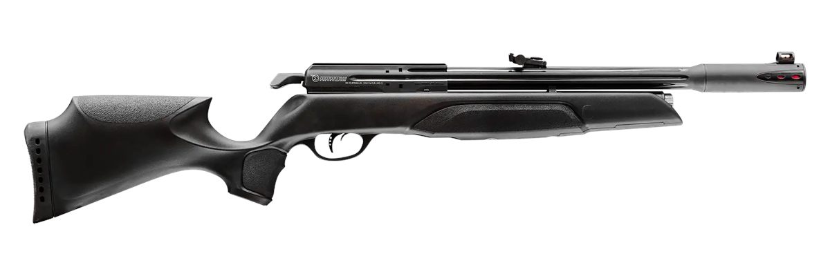 Gamo 600005P54 Arrow PCP 22 Cal 60 Pellet Shot, Black Rifled Barrel, All We