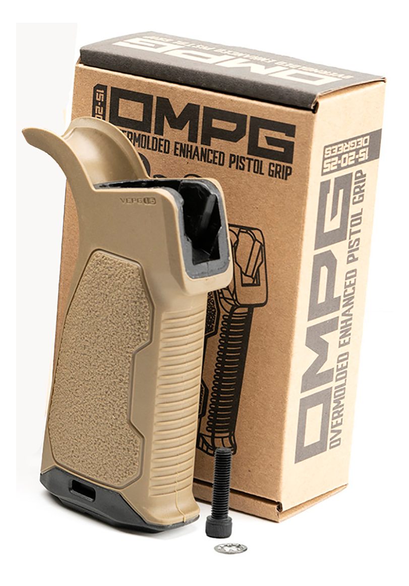 Strike AROMPG15FDE Enhanced Pistol Grip 15 Degrees Platform Flat Dark Earth