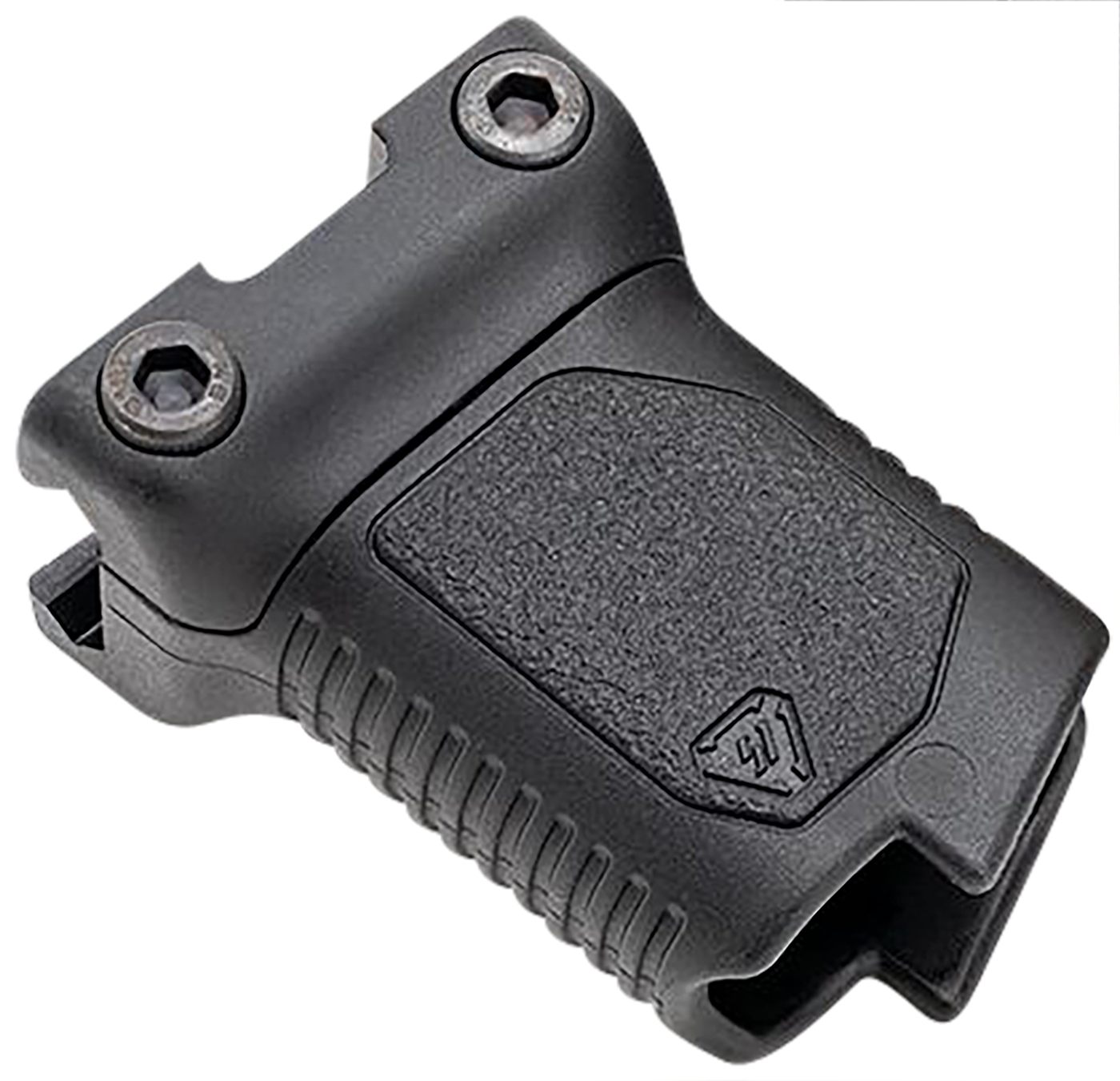 Strike Industries ARCMAGRAILSBK Angled Vertical Grip Short Black Polymer wi
