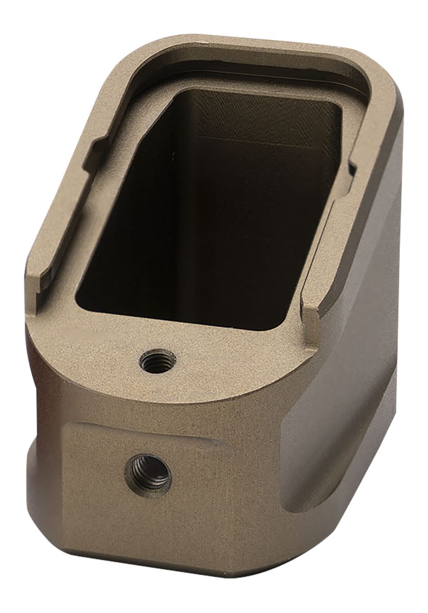Strike Industries EMPALG17FDE Extended Mag Plate Fits Glock G17 G22 Flat Da