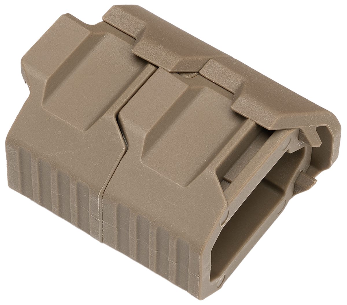 Strike Industries ARCMSSAFEXTFDE Angled Grip Flat Dark Earth