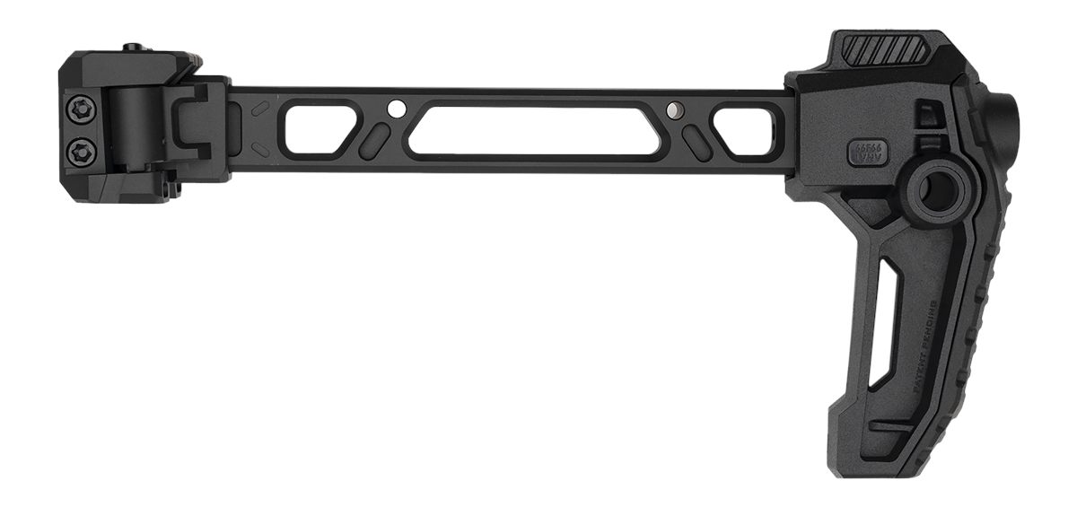 Strike Industries FSADUALSTOCK Black 6061-T6 Aluminum 9.44in OAL 1913 Picat