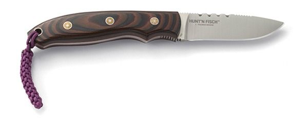 Crkt 2861 Hunt'n Fisch 2.99in Fixed Plain Satin 9 Cr18 MoV SS Blade/Multi-C view 2
