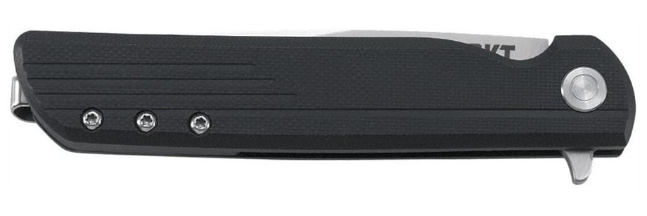 Crkt LCK+ Folding Knife Assisted Opening 3 1/3in Blade Black view 3