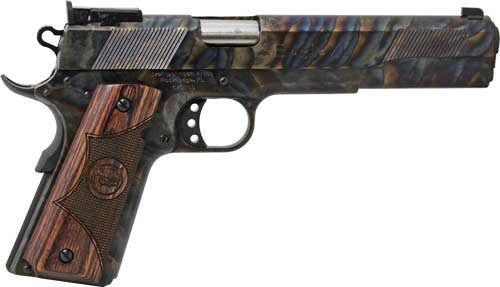 IVER JOHNSON EAGLE XL 45ACP 6" 8RD CASE COLORED WOOD