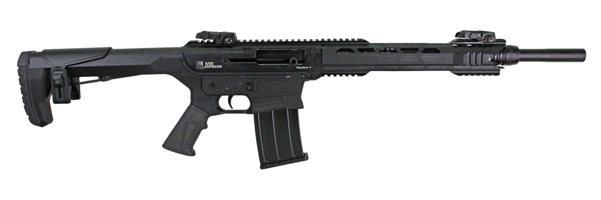 Iver Johnson Arms STRYKER1 1 12 Gauge Semi-Auto 5+1 20in Black Steel Barrel