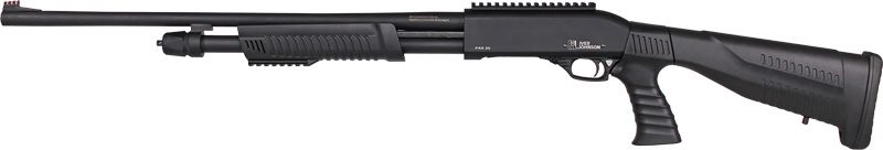 Iver Johnson Pump 20GA 3in 24in Pistol Grip Black Synth. view 2