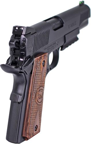 Iver Johnson Arms EAGLELRG2 Gen2 LR Government 45 ACP 8+1 5in Overall Black view 2