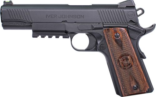 Iver Johnson Arms EAGLELRG2 Gen2 LR Government 45 ACP 8+1 5in Overall Black view 3