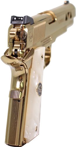 Iver Johnson Golden Eagle 1911 45ACP 8RD Polished view 3