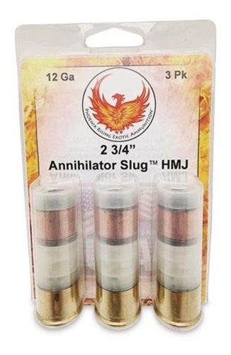 Personal Security Products Phoenix Rising Annihilator Slug Shotshell 12ga 2