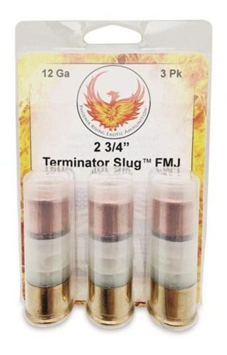 Personal Security Products Phoenix Rising Terminator Slug Shotshell 12ga 2